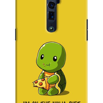 I'm on Ninja Diet Oppo Reno 10x Zoom Hard Case Back Cover by Casekaro