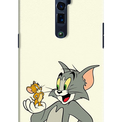 Tom & Jerry Oppo Reno 10x Zoom Hard Case Back Cover by Casekaro