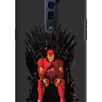 Ironman Throne Oppo Reno 10x Zoom Hard Case Back Cover by Casekaro