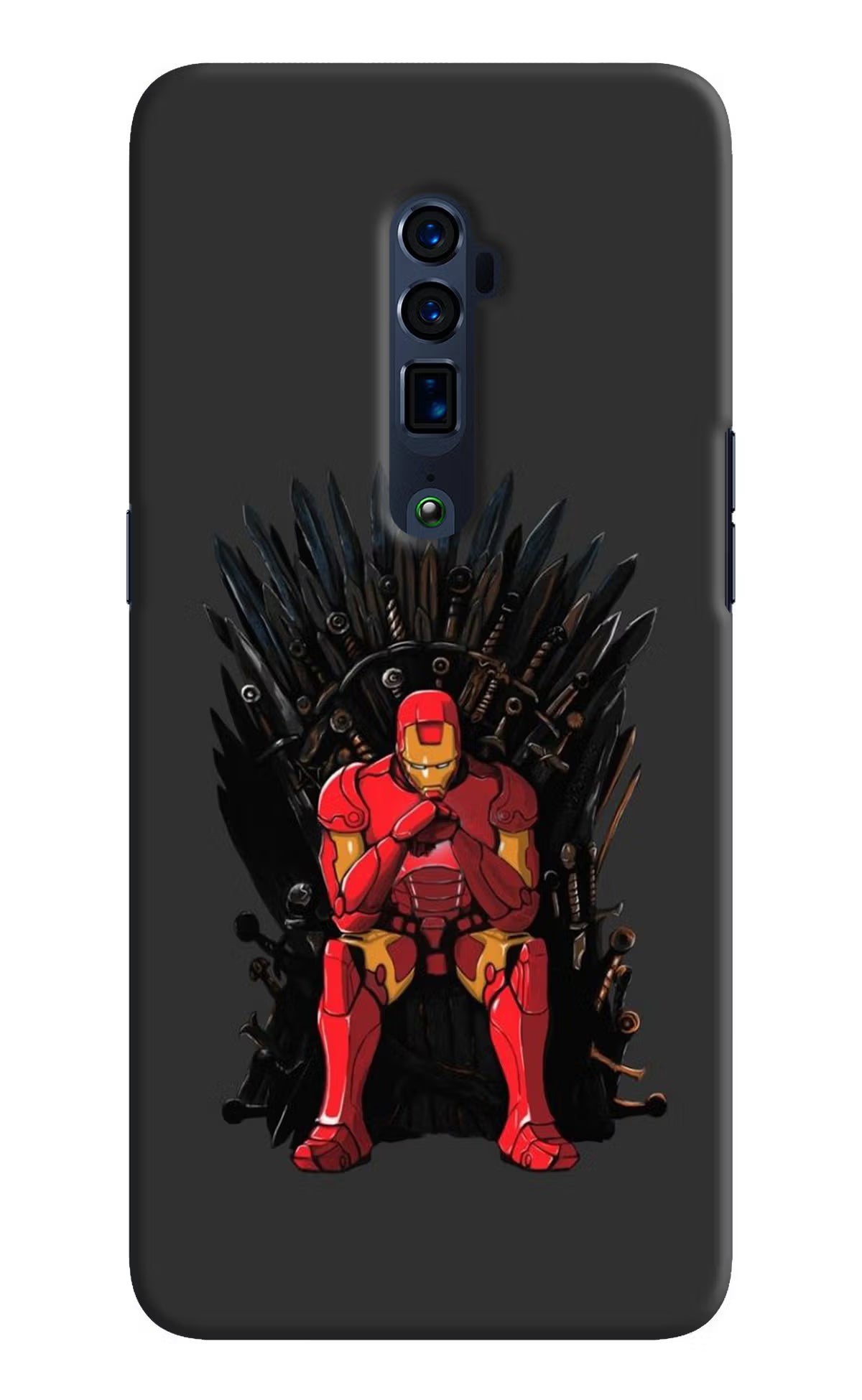 Ironman Throne Oppo Reno 10x Zoom Hard Case Back Cover by Casekaro