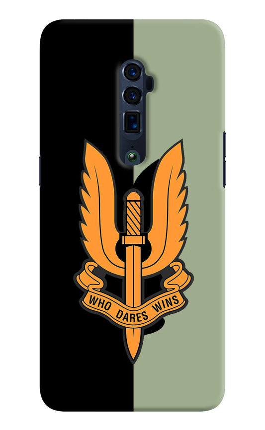 Balidan Logo Oppo Reno 10x Zoom Hard Case Back Cover by Casekaro