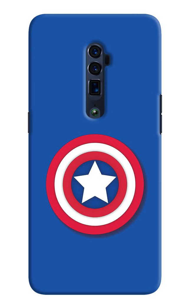 Shield Oppo Reno 10x Zoom Hard Case Back Cover by Casekaro