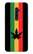 Weed Flag Oppo Reno 10x Zoom Hard Case Back Cover by Casekaro