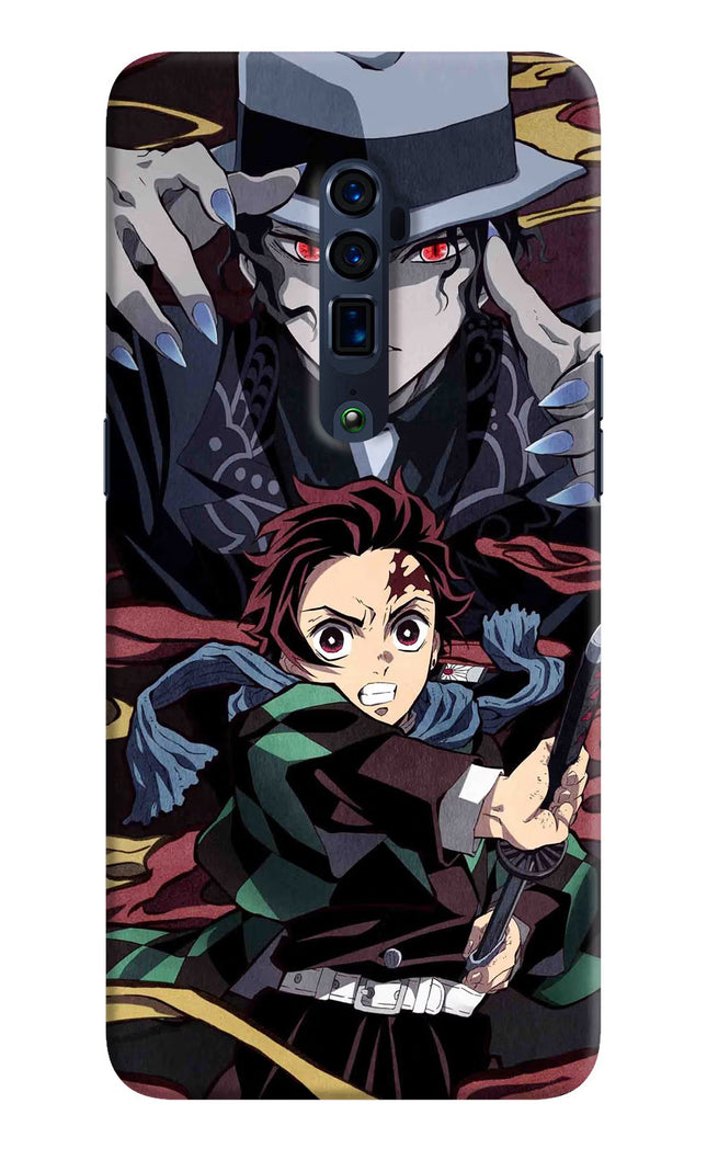 Demon Slayer Oppo Reno 10x Zoom Hard Case Back Cover by Casekaro