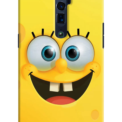 Sponge 1 Oppo Reno 10x Zoom Hard Case Back Cover by Casekaro