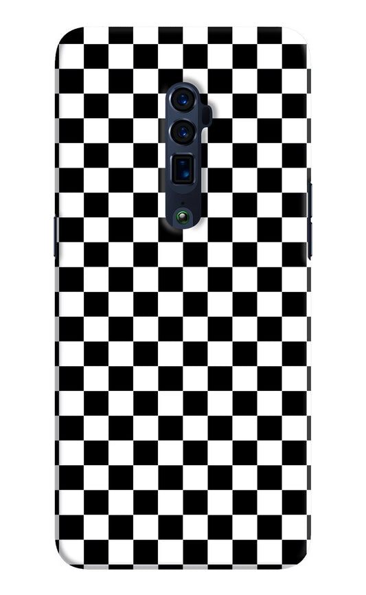 Chess Board Oppo Reno 10x Zoom Hard Case Back Cover by Casekaro