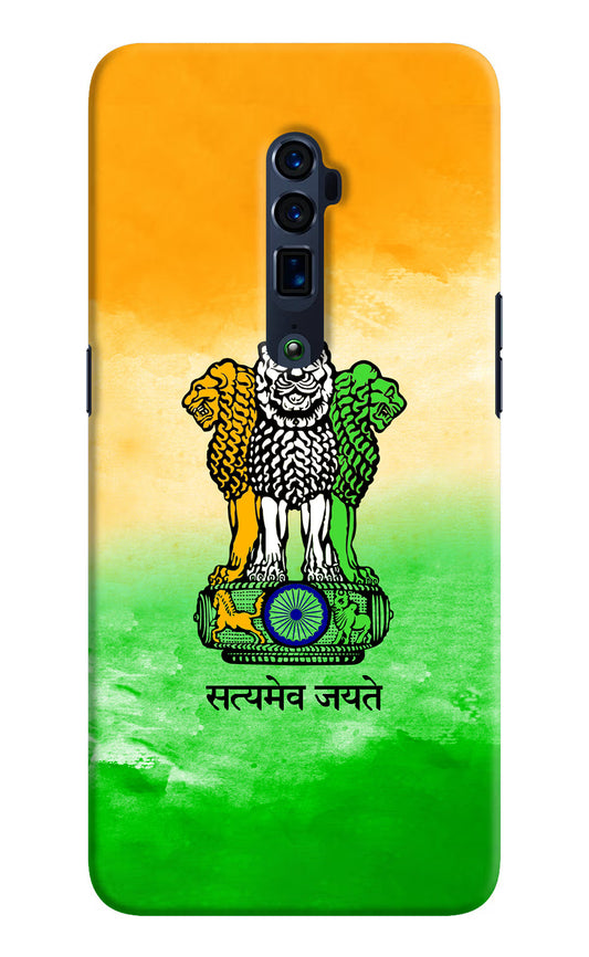 Satyamev Jayate Flag Oppo Reno 10x Zoom Hard Case Back Cover by Casekaro