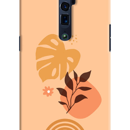 Bohemian Art Oppo Reno 10x Zoom Hard Case Back Cover by Casekaro