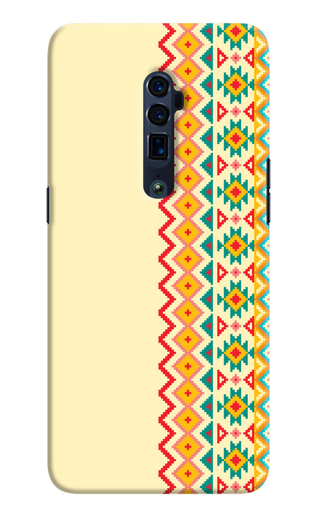 Ethnic Seamless Oppo Reno 10x Zoom Hard Case Back Cover by Casekaro