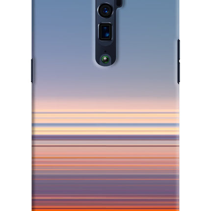 Morning Colors Oppo Reno 10x Zoom Hard Case Back Cover by Casekaro