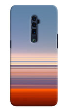Morning Colors Oppo Reno 10x Zoom Hard Case Back Cover by Casekaro