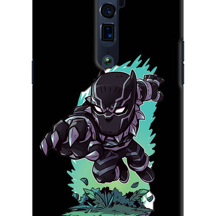 Black Panther Oppo Reno 10x Zoom Hard Case Back Cover by Casekaro