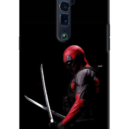 Deadpool Oppo Reno 10x Zoom Hard Case Back Cover by Casekaro