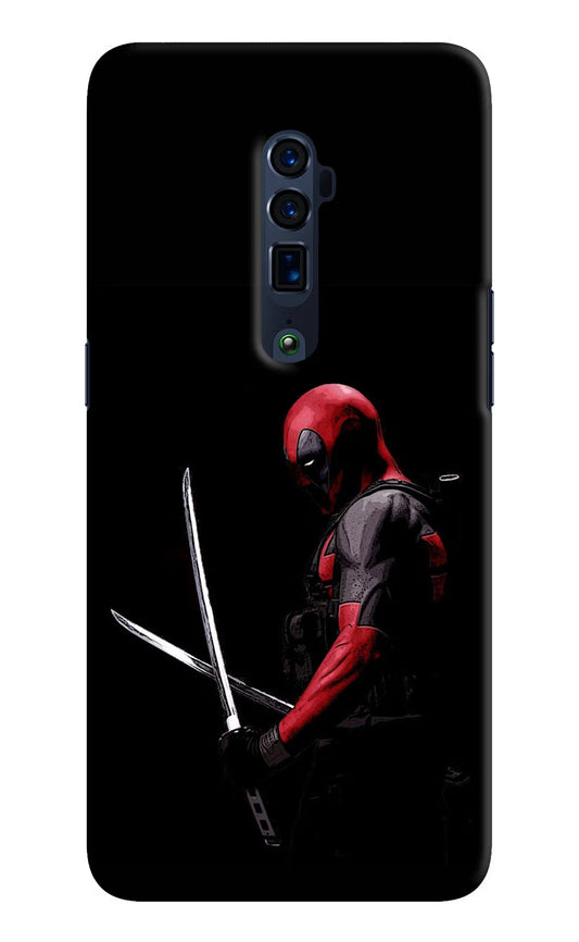 Deadpool Oppo Reno 10x Zoom Hard Case Back Cover by Casekaro
