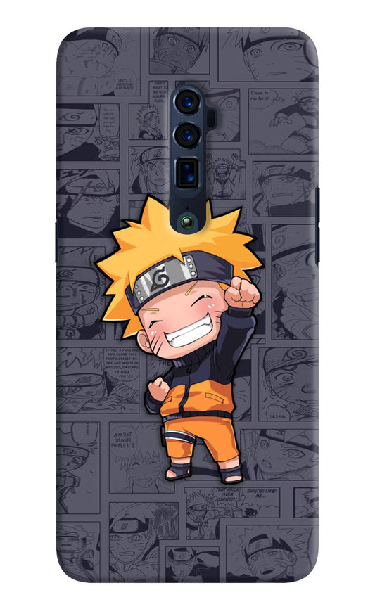 Chota Naruto Oppo Reno 10x Zoom Hard Case Back Cover by Casekaro