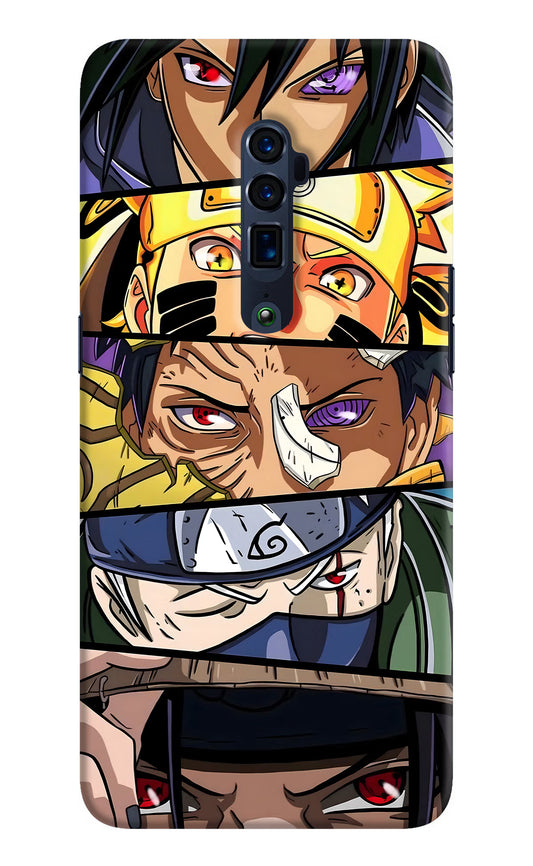 Naruto Character Oppo Reno 10x Zoom Hard Case Back Cover by Casekaro