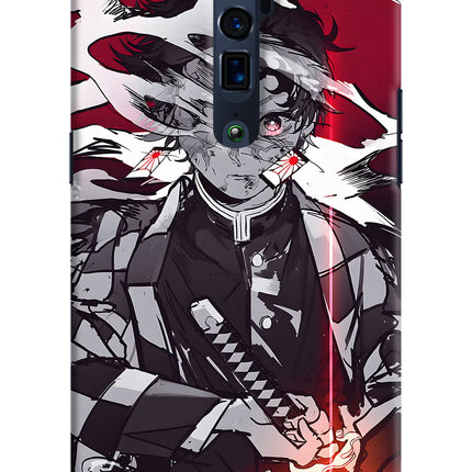 Demon Slayer Oppo Reno 10x Zoom Hard Case Back Cover by Casekaro