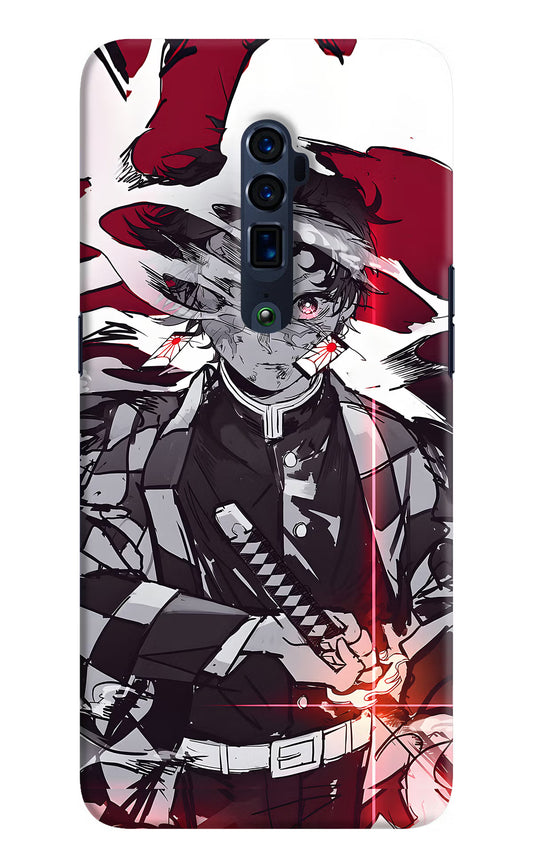 Demon Slayer Oppo Reno 10x Zoom Hard Case Back Cover by Casekaro