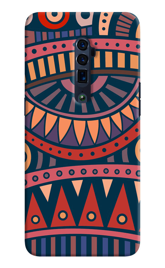 African Culture Design Oppo Reno 10x Zoom Hard Case Back Cover by Casekaro