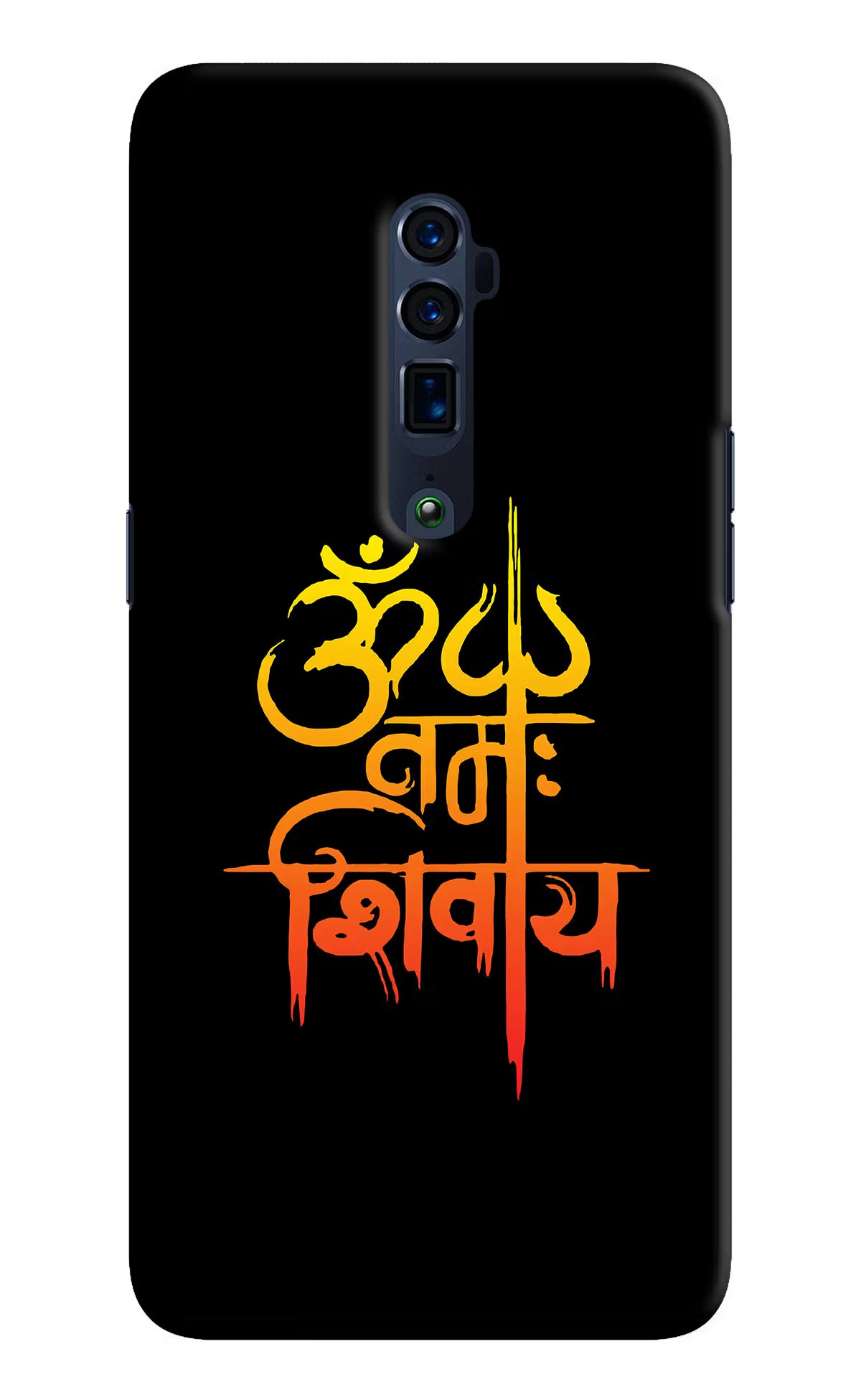 Om Namah Shivay Oppo Reno 10x Zoom Hard Case Back Cover by Casekaro