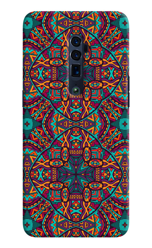 Colour Mandala Oppo Reno 10x Zoom Hard Case Back Cover by Casekaro