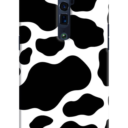 Cow Spots Oppo Reno 10x Zoom Hard Case Back Cover by Casekaro