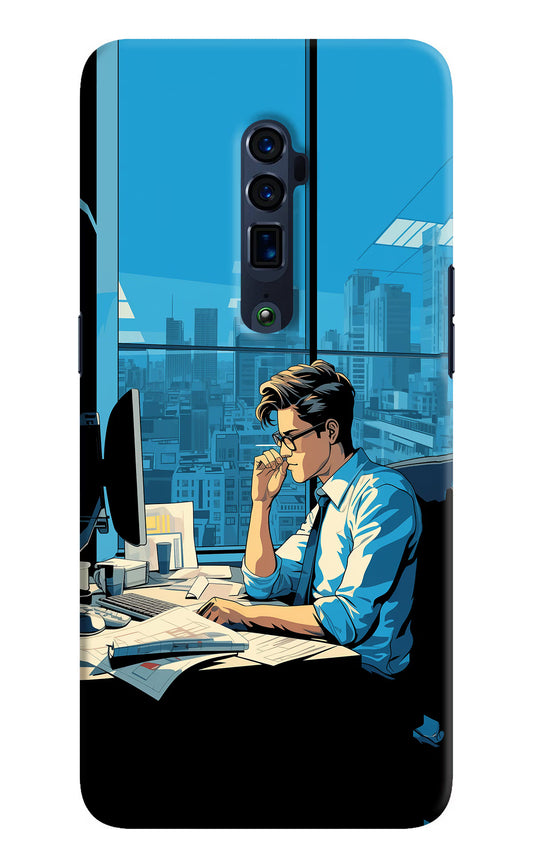 Focused Hustler (AI Generated) Oppo Reno 10x Zoom Hard Case Back Cover by Casekaro