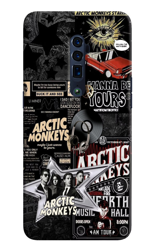 Arctic Monkeys Oppo Reno 10x Zoom Hard Case Back Cover by Casekaro