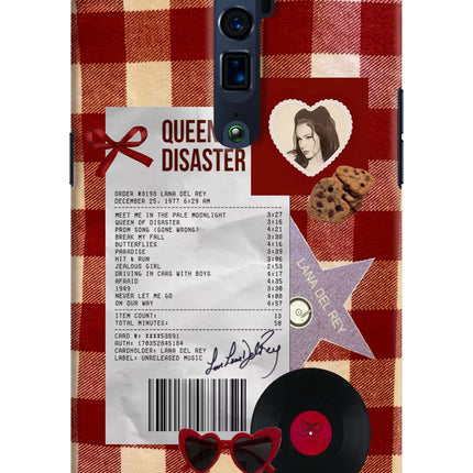 Queen of Disaster Oppo Reno 10x Zoom Hard Case Back Cover by Casekaro