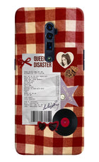 Queen of Disaster Oppo Reno 10x Zoom Hard Case Back Cover by Casekaro
