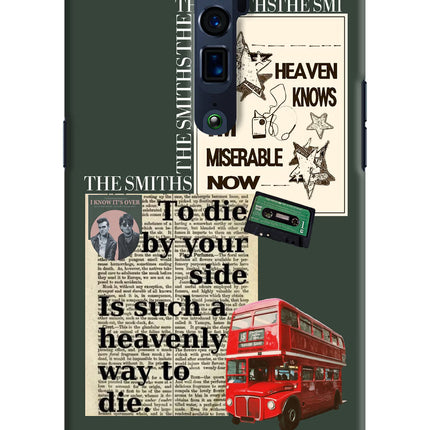 The Smiths Oppo Reno 10x Zoom Hard Case Back Cover by Casekaro