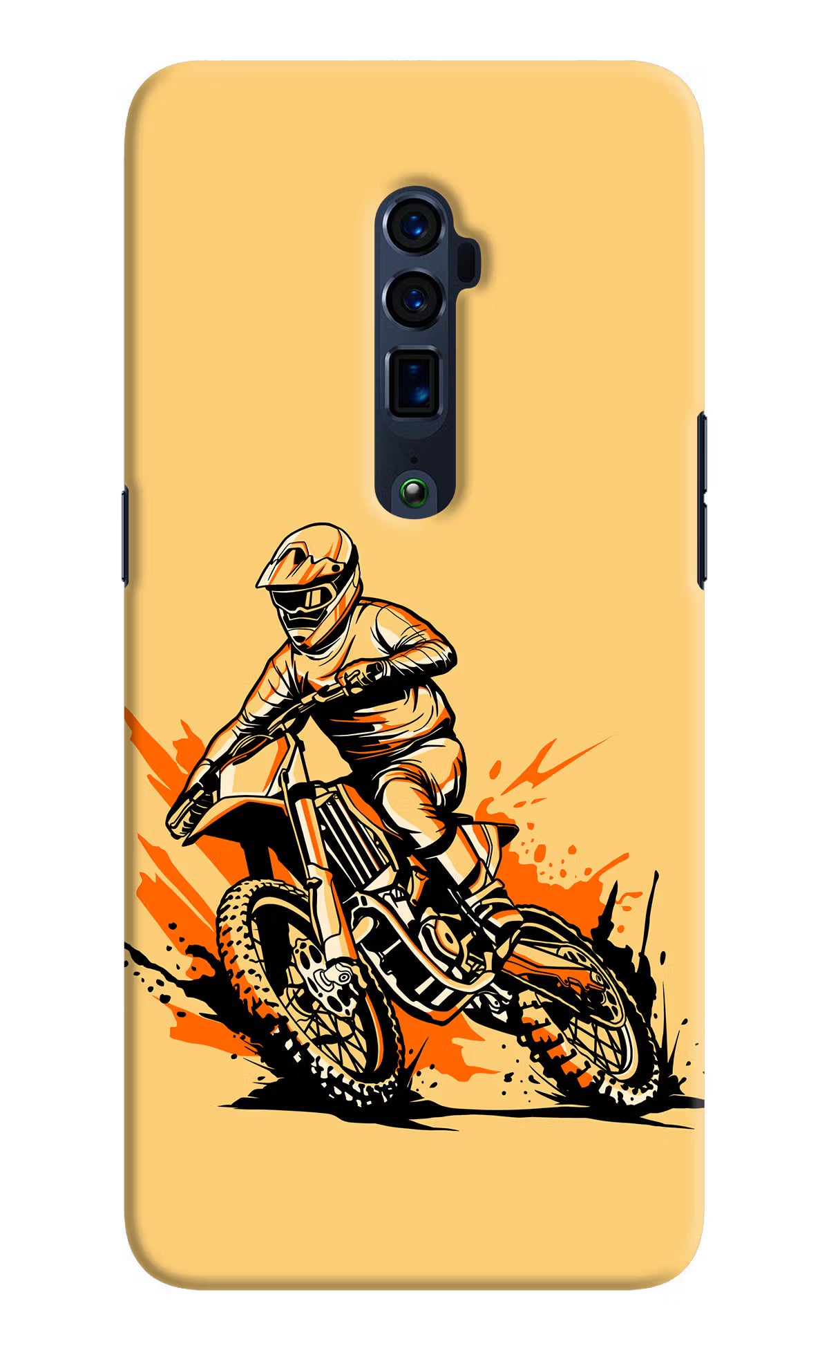 Off-Road Fury Oppo Reno 10x Zoom Hard Case Back Cover by Casekaro
