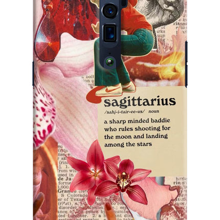 Sagittarius Zodiac Oppo Reno 10x Zoom Hard Case Back Cover by Casekaro