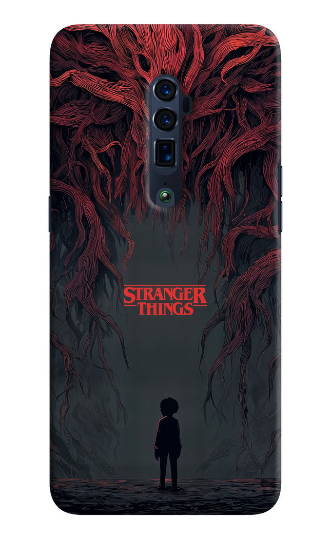 Ordinary Things Dark Side Oppo Reno 10x Zoom Hard Case Back Cover by Casekaro