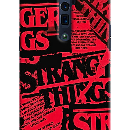Ordinary Things Oppo Reno 10x Zoom Hard Case Back Cover by Casekaro