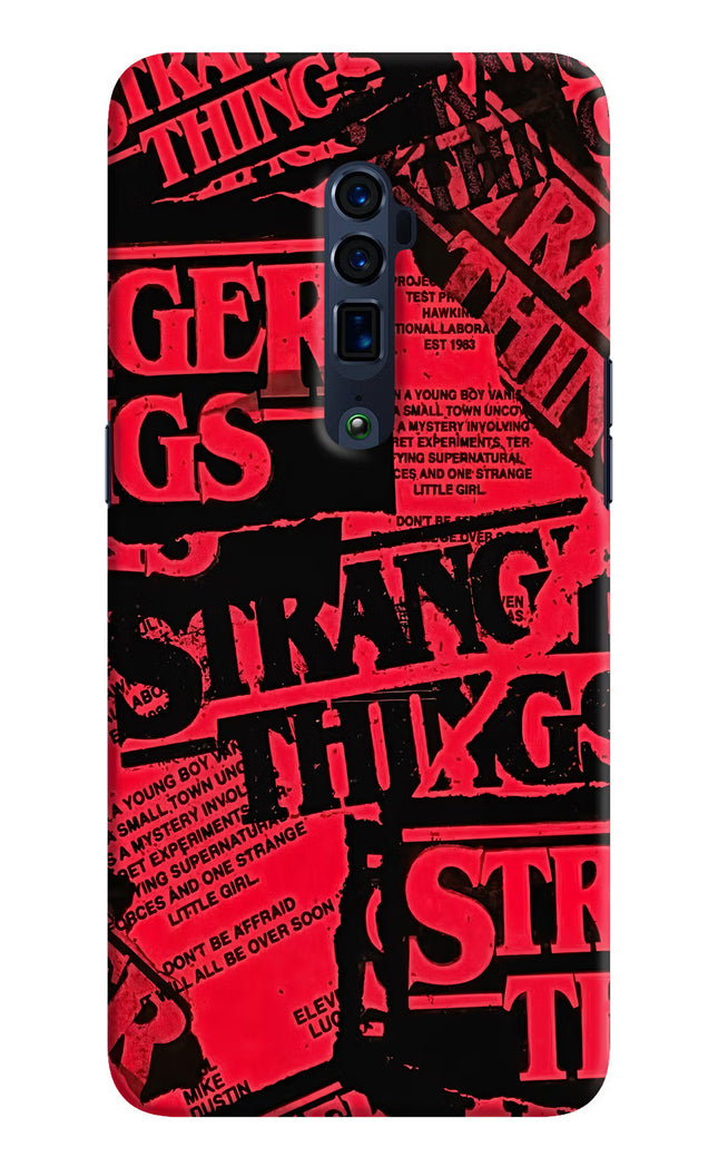 Ordinary Things Oppo Reno 10x Zoom Hard Case Back Cover by Casekaro