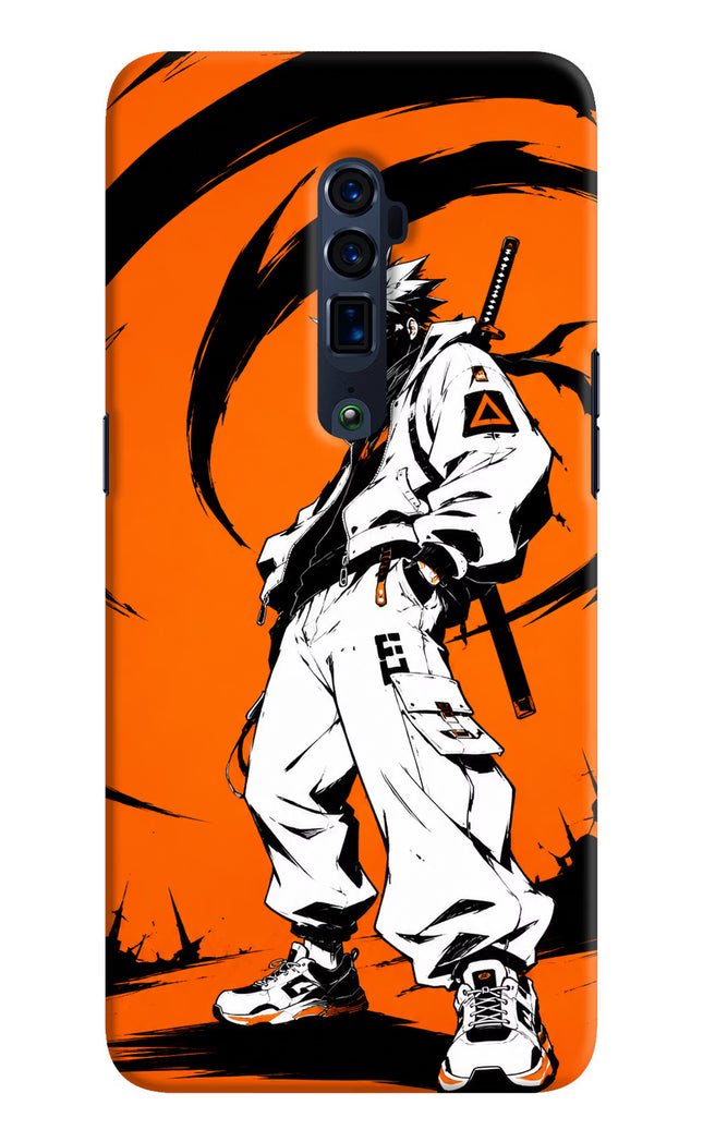 Street Samurai  Oppo Reno 10x Zoom Hard Case Back Cover by Casekaro