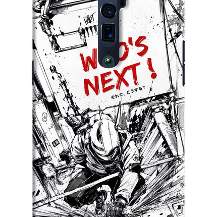 Who's Next Oppo Reno 10x Zoom Hard Case Back Cover by Casekaro