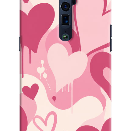 Hearty case Oppo Reno 10x Zoom Hard Case Back Cover by Casekaro