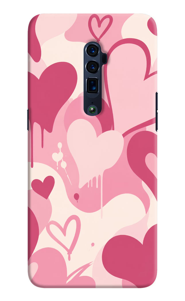 Hearty case Oppo Reno 10x Zoom Hard Case Back Cover by Casekaro