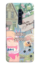 Studio Ghibli Oppo Reno 10x Zoom Hard Case Back Cover by Casekaro
