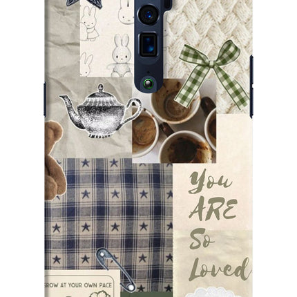 Cookie Oppo Reno 10x Zoom Hard Case Back Cover by Casekaro