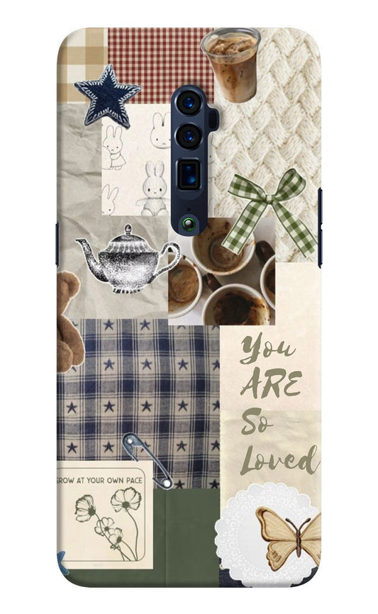 Cookie Oppo Reno 10x Zoom Hard Case Back Cover by Casekaro