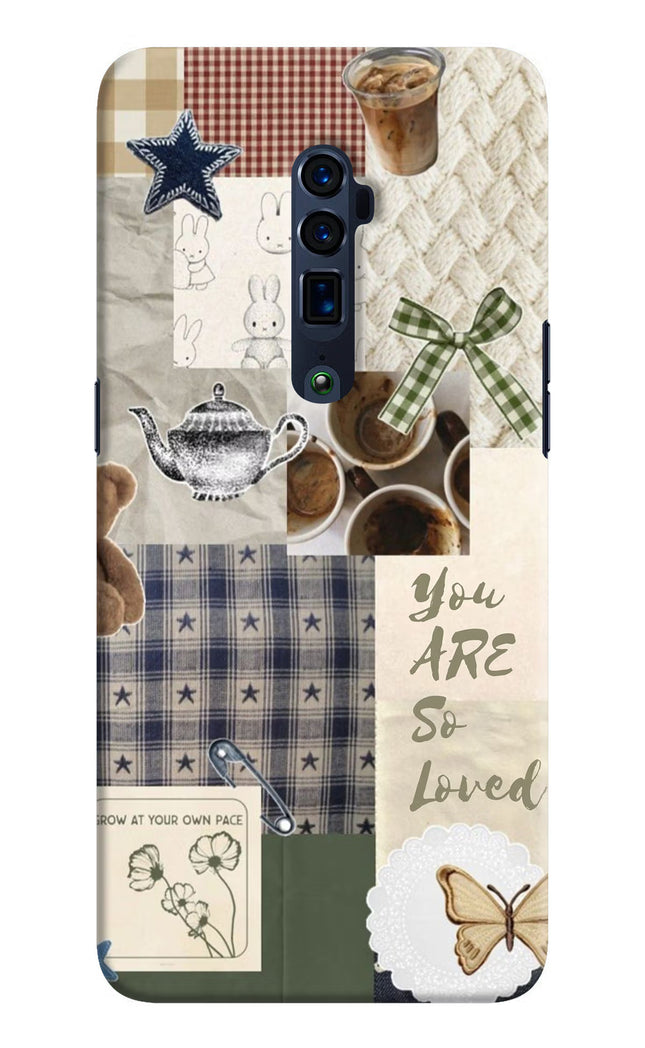 Cookie Oppo Reno 10x Zoom Hard Case Back Cover by Casekaro