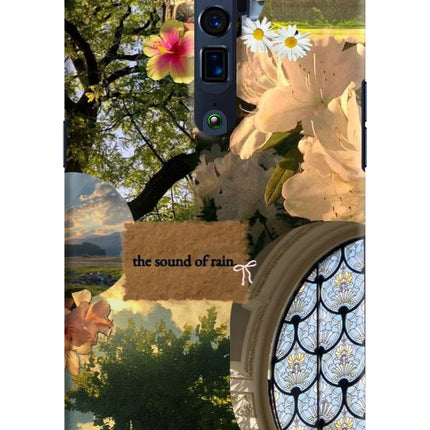 Rain Oppo Reno 10x Zoom Hard Case Back Cover by Casekaro