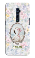 Pretty Mind Pretty Soul Oppo Reno 10x Zoom Hard Case Back Cover by Casekaro