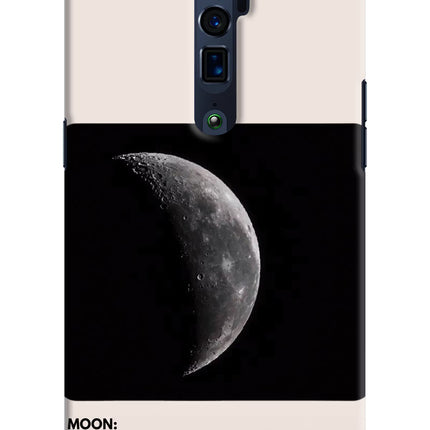 Moon Phase Oppo Reno 10x Zoom Hard Case Back Cover by Casekaro