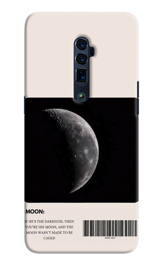 Moon Phase Oppo Reno 10x Zoom Hard Case Back Cover by Casekaro