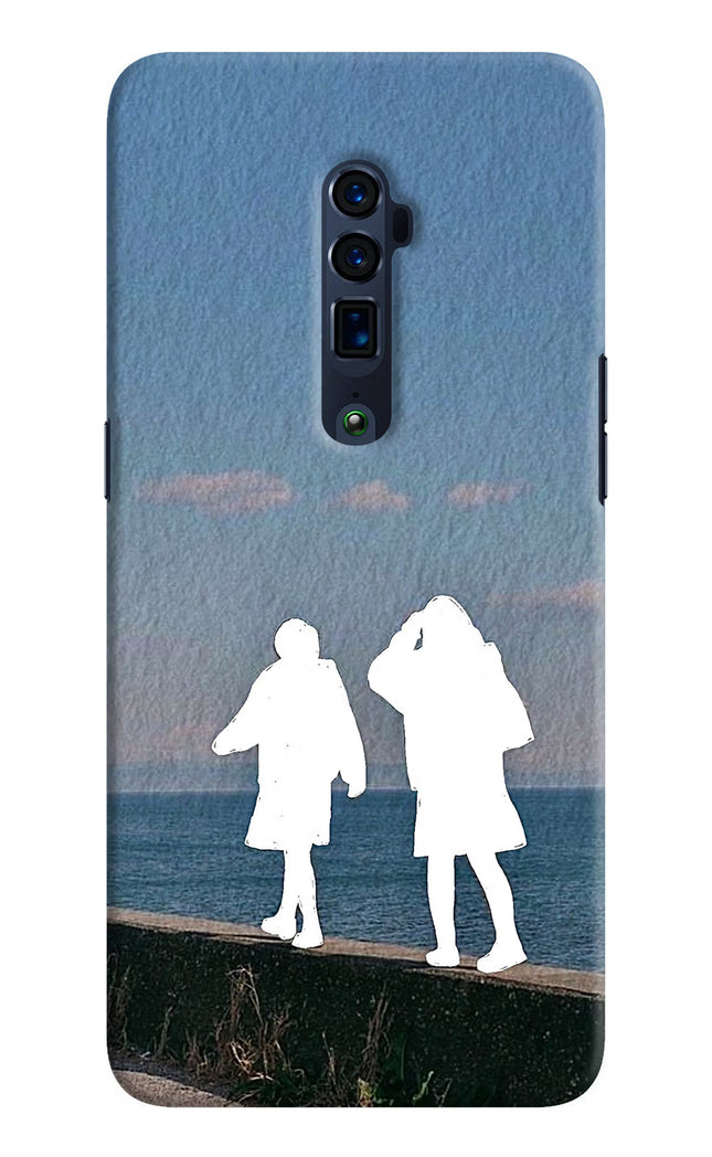 Coastal Dream Oppo Reno 10x Zoom Hard Case Back Cover by Casekaro