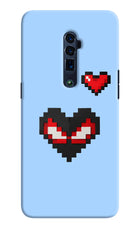Peter Heart Oppo Reno 10x Zoom Hard Case Back Cover by Casekaro